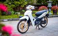 Honda Supra Fit Elegan, Jadi Kontras Pakai Pelek Warna Emas