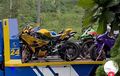 Kaya Bingung Ngabisin Duit, Segini Banyak Motor Sultan Bandung yang Disita