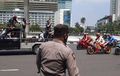 Parade Foto Pembalap MotoGP Turing Keliling Thamrin-Bundaran HI