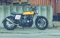 Street Tracker Berbasis Suzuki GS550 Katana, Tangki Comot Punya Yamaha