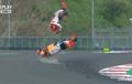 Tim Honda dan Michelin Saling Sindir, Cari Penyebab Crash Marc Marquez di Sirkuit Mandalika