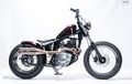 Suzuki GN250 Bergaya Bobber, Pasang Rangka Rigid, Bodi-bodi Minimalis