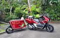 Dukung Petugas Damkar, Honda ADV150 Ini Siap Diajak Blusukan Membawa APAR 