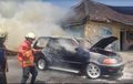 Bikin Kaget Pengemudi, Mesin Toyota Kijang Tiba-tiba Terbakar, Si Jago Merah Murka
