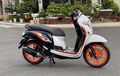 Honda Scoopy Modif, Kemudi Dibikin Sporty Pakai Knalpot Akrapovic