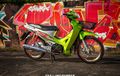 Referensi Modif Honda Karisma Pasang Pelek Akront dan Sok Showa