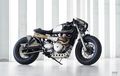Triumph Bonneville Cafe Racer, Tampang Sangar Kaki-kakinya Gambot