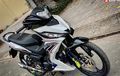 Honda Supra GTR 150 Keren, Peleknya Palang Tiga Plus Upgrade Rem