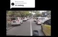 Pengguna Mobil di Malang Wajib Diacungi Jempol, Rela Minggir Kasih Jalan Buat Ambulans, Netizen Sampai Salut