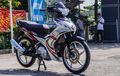 Modifikasi Yamaha Jupiter MX 135 Upgrade Kaki-kaki Jadi Kekinian