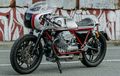 Moto Guzzi T5 850 Cafe Racer Dibangun Terinspirasi Dari Pesawat