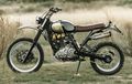 Suzuki DR650 Rombak Kaki-kaki Jadi Scrambler Keren dan Minimalis