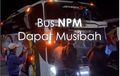Ruas Tol Lampung-Palembang Rawan Bagi Pemudik, Bus PO NPM Ditimpuki Batu dan Tanah