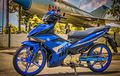 Yamaha MX King 150 Dikonsep Serba Biru Dengan Kaki-kaki Sporty