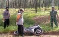 Bikin Merinding, R15 Tergeletak di Samping Mayat, Kondisi Terluka di Kebun Karet