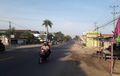 Arus Lalin Jalan Raya Karanganyar-Sragen Terpantau Lengang, Kondisi Jalan Berlubang
