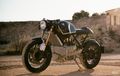 BMW K75 Jadi Cafe Racer, Pasang Garpu Suzuki GSX-R Demi Handling Maksimal