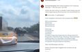 Gara-gara ODOL, Pikap Oleng dan Berakhir Terguling di Tol Cipularang, Berikut Videonya
