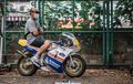 Honda NSR50 Tampil Sporty, Dimanja Part-part Istimewa, Livery Rothmans Bikin Keren
