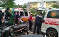 Terobos Lampu Merah, Ambulans Tabrak Pengendara Vario Hingga Tewas