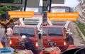 Gabut Gara-gara Macet, Sopir Bus Ini Justru Bikin Pemilik Toyota Kijang Super Full Senyum