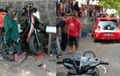 BeAT Hingga Scoopy Ambyar, Total 7 Motor Tukang Ojek Disasak Brio Merah, Vertigo Sopir Kumat