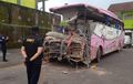Bodi Terbelah, Bangkai Bus Maut Ciamis Diperiksa KNKT, Speedometer Diamankan