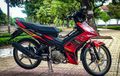 Yamaha Jupiter MX 135 Makin Gaya Pasang Pelek Palang 5 dan Suspensi Belakang RCB
