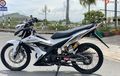 Honda Sonic 150R Sporty Pasang Pelek Jari-jari dan Knalpot Over Racing