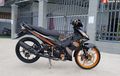 Yamaha Jupiter MX 135 Pamer Kaki Belang Plus Aksesori Mewah Berlimpah