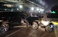 Korban Tergencet, Mitsubishi Pajero Sport Tabrak Toyota Avanza dan Tujuh Motor di Jalan MT Haryono