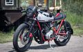 Custom Suzuki GS550 Berubah Jadi Cafe Racer Minimalis dan Keren