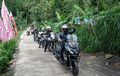 Serunya Puluhan Bikers Honda Sunmori ke Gubug Serut, Disambut Hidangan Lokal