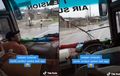 Akal-akalan Kernet dan Sopir Bus Ini Boleh Juga, Wiper Macet Tetap Bisa Berfungsi Cuma Modal Tali dan Karet