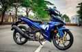 Resep Yamaha MX King 150 Makin Sporty Ganti Kaki-kaki dan Pengereman