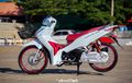 Indonesia Banget, Modifikasi Honda Supra X 125 Bernuansa Merah Putih