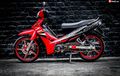 Yamaha Vega R Paling Garang, Kakinya Mewah, Blok Mesin Dibalut Karbon