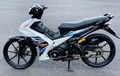 Modifikasi Yamaha Jupiter MX 135, Tampilan Elegan, Kaki-kaki Tambah Apik