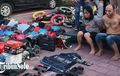 Kuras 50 Ban dan Ratusan Kaleng Oli, Duo Maling Spesialis Pucat di Kantor Polisi