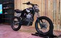 Street Tracker Ramping dan Sangar Dari Basis Honda NX650 Dominator