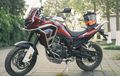 Cukup Sekali Isi Bensin Penuh, Kloningan Honda Africa Twin Ini Sanggup Libas 999 Km