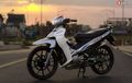 Yamaha 125ZR Tampil Sporty Dapat Upgrade Istimewa di Area Kaki-kaki
