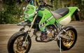 Si Mini Tampil Maksi, Modifikasi Kawasaki KSR 110 Ekspos Kaki Kekar