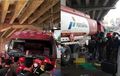 Gilas Puluhan Pemotor di Cibubur, Sopir Truk Pertamina Langsung Minta Diantar ke Polsek