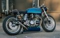 Honda CB750F Jadi Cafe Racer, Kaki-kaki Kekar, Buntutnya Dari Kayu