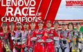 Pembalap MotoGP dan WorldSBK Ducati Adu Skill di Sirkuit Misano, Murid Rossi Gasak Semua Podium