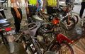 Honda CB100, C70 dan 25 Motor Diamankan, Konvoi Suporter Bola Berujung di Kantor Polisi