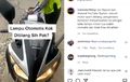 Lampu Otomatis Nyala Ditilang Polisi, Pengendara Honda CBR150R Ini Protes, Netizen Bilang Begini