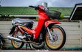 Honda Karisma 125 Dimodif Manis, Pelek dan Sok Belakang Ganti Baru