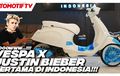 Lihat Langsung Vespa Sprint Edisi Khusus Justin Bieber di Indonesia, Tonton Videonya!